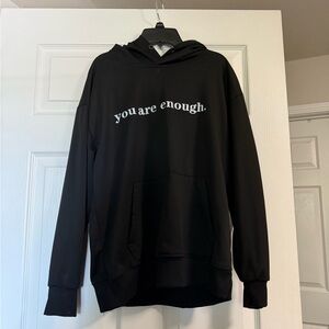 Graphic Black Hoodie